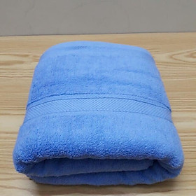 Khăn bông tắm siêu thâm hút 100% coton mềm mại, kích thước 50x100cm