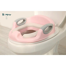Mua Bệ lót thu nhỏ bồn cầu có mút chống trượt cho bé Honper - Hồng