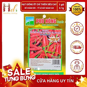 Mua PN - Hạt Giống Ớt Chỉ Thiên Lai F1 Siêu Cay - Trồng Rau Xanh Rau Sạch Bằng Đất Sạch  Xơ Dừa Và Phân Bón Hữu Cơ