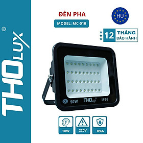 Mua Đèn pha MC-010 Tholux 50W. Đèn led ngoài trời  chiếu sáng biển quảng cáo sân vườn kho bãi công trình
