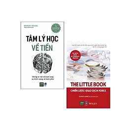 Hình ảnh Combo 2Q : The Little Book - Chiến Lược Giao Dịch Forex + Tâm Lý Học Về Tiền ( Sách Tài Chính,  Tiền Tệ ) 