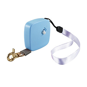 Dây xích cho chó có thể thu vào đi kèm với một nút khóa thông minh-Màu xanh dương-Size Quảng trường