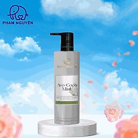 Dầu gội ORGANIC Tinh chất Bơ - Dừa - Bạc hà Chanfong Thái Lan - 500ml