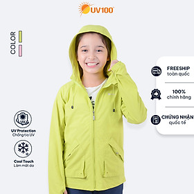 Áo khoác chống nắng chống tia UV UPF50+ mát mẻ, kháng khuẩn UV100 AA71003