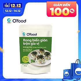 Rong biển cả giòn trộn phụ gia OFood 30g, vị ngọt vừa vị, trộn cơm trắng, cháo tiện lợi, ngon miệng