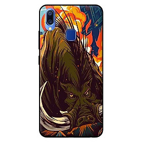 Ốp in cho Vivo Y91 Lợn Rừng - Hàng chính hãng