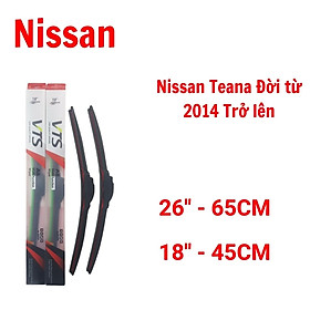 Cần gạt mưa ô tô Silicon thanh mềm dành cho xe Nissan:Juke, Micra, Qashai và các hãng xe khác của Nissan - Hàng nhập khẩu