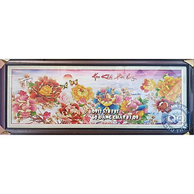 150*59CM TRANH ĐÁ HOA MẪU ĐƠN TRANH ĐÍNH ĐÁ CHƯA ĐÍNH