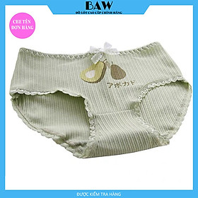 Quần Lót quả bơ cotton nữ cao cấp dễ thương đáng yêu thương hiệu BAW QLN26