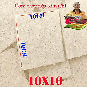 Mua Cơm cháy nếp TƯƠI CHƯA CHIÊN 4x4cm 6x9cm 10x10cm Kim Chi foods