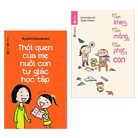 [Download Sách] Combo Sách Nuôi Dạy Con: Thói Quen Của Mẹ Nuôi Con Tự Giác Học Tập + Cách Khen, Cách Mắng, Cách Phạt Con (Tặng Kèm Bookmark Green Life )