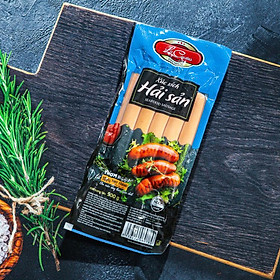 XÚC XÍCH HẢI SẢN LC 500G 10C D