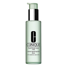 Sữa rửa mặt cho da dầu và da hỗn hợp dầu Clinique Liquid Facial Soap Oily 200ml
