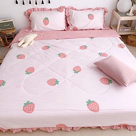 Set Chăn Ga Chần Bông Đặt Cao Cấp