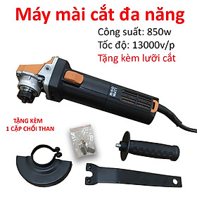 Máy mài góc đa năng, máy cắt sắt, máy cắt cầm tay công suất 850w, lưỡi cắt 100