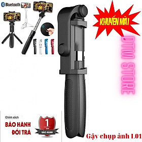 Mua Gậy chụp hình 3 chân kiểu tripod có remote bluetooth điểu khiển L01