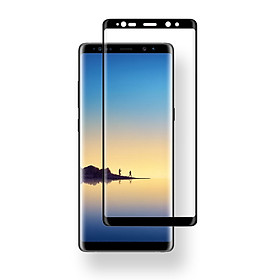 Miếng dán kính cường lực Full màn hình 3D Arc cho Samsung Galaxy Note 8 Baseus (Đen) - Sản phẩm chính hãng