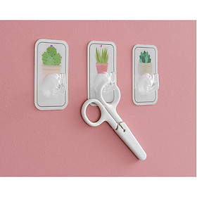 Combo 3 móc treo mica hình cây xương rồng