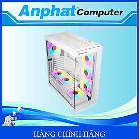 Vỏ Máy Tính Case Gaming Centaur Nova Mid Tower Trắng – Hàng Chính Hãng