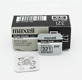 Pin đồng hồ chính hãng Maxell 321 SR616SW dành cho đồng hồ, thiết bị điện tử