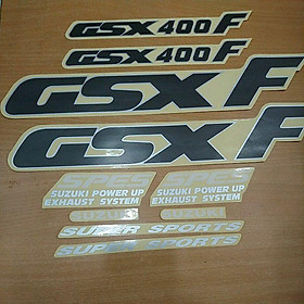 Bộ tem GSX400 F