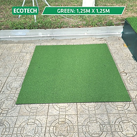 Thảm Tập Golf Swing 2D - 1,25M x 1,25M thế hệ mới, chất lượng tốt, công