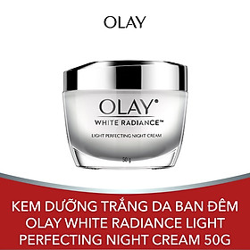 Kem dưỡng trắng da ban đêm Olay White Radiance Light Perfecting Night Cream 50g