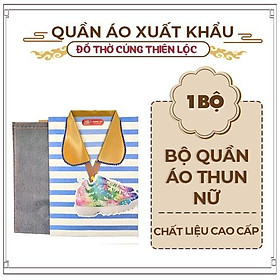 Bộ Quần Áo Thun Nam Nữ Hàng Xuất Khẩu Cao Cấp Hàng Mã Đồ Thờ Cúng Thiên Lộc - Bộ Quần Áo Giày