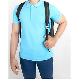 Áo polo nam Oscar de la renta OCMPKSD001BLU xanh dương