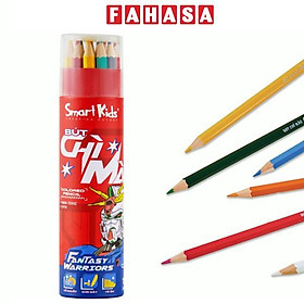 Ống 18 Bút Chì Màu Fantasy Wariors - Smartkids CP31