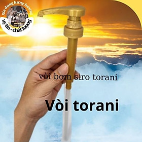 Vòi Bơm Siro Torani Nhựa Cao Cấp Có Định Lượng 10ml/1 lần nhấn