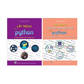 Hình ảnh Combo 2 sách Lập trình với Python cơ bản và nâng cao