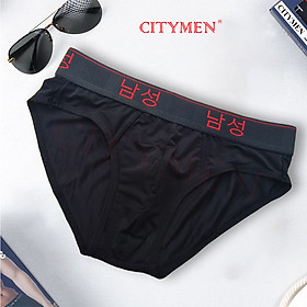 Quần lót nam lưng Hàn Quốc thun lạnh 4 chiều cao cấp, lưng cao, quần sịp nam CITYMEN