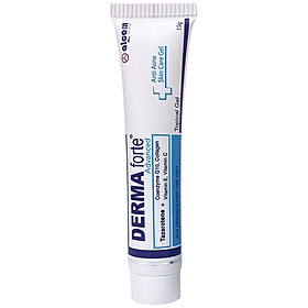 Hình ảnh Review Derma Forte Gel 15g - Adavanced, Giảm Mụn Trứng Cá, Mờ Sẹo, Dưỡng Da