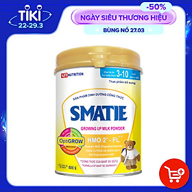 SỮA CÔNG THỨC HMO SMATIE - Số 3 từ 3 tuổi trở lên - 800g