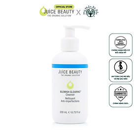 Sữa Rửa Mặt Cho Da Nhờn Mụn Juice Beauty Blemish Clearing Cleanser (200ml)