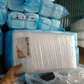 Mua 1KG ỐNG HÚT TRÀ SỮAMầu trắng  có màng bọc từng chiếc (phi 12)