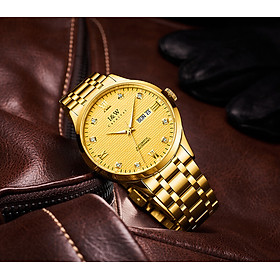 Đồng hồ nam chính hãng I&W CARNIVAL 651G-T3 hàng mới fullbox ,Kính sapphire ,chống xước ,Chống nước 50m ,Bảo hànhchính hãng,Máy cơ (Automatic),dây kim loại thép không gỉ 316L, thiết kế đơn giản dễ đeo