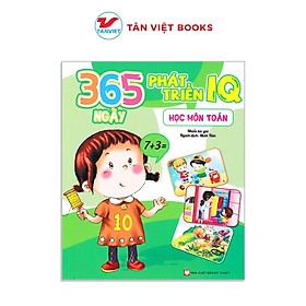 Sách - 365 Ngày Phát Triển IQ - Học Môn Toán - Tân Việt Books