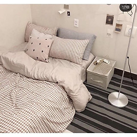 Mua Bộ 4 món cotton poly và 2 vỏ gối ôm