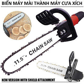 Bộ Lam gắn máy mài thành máy cưa xích