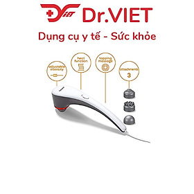 Máy Massage Hồng Ngoại Cầm Tay Beurer MG 55 Chính Hãng Đức – Công Nghệ Massage Rung Kết Hợp Nhiệt Hồng Ngoại Giúp Giảm Đau Mỏi Vai Gáy, Lưng, Cơ Thể Hiệu Quả, Thiết Kế Nhỏ Gọn, Dễ Sử Dụng, Phù Hợp Mọi Đối Tượng Trong Gia Đình