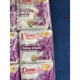 1 Gói Băng Vệ Sinh Diana Sensi Hàng Ngày Kháng Khuẩn (8 miếng) -HSD luôn mới