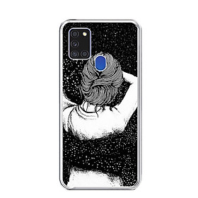 Ốp lưng điện thoại SAMSUNG GALAXY A21S - Silicon dẻo - 0144 HUG - Hàng Chính Hãng