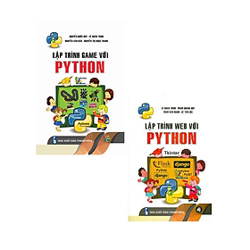 Sách - Combo Lập Trình Game Với Python + Lập Trình Web Với Python (Bộ 2 Cuốn) - STK