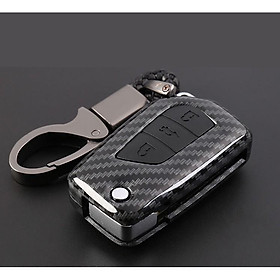Ốp Chìa Khóa Carbon Cho Xe Toyota Khóa Gập