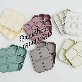 Mua KHAY TRỮ ĐỒ ĂN DẶM 100% SILICON 4 Ô/ 6 Ô/ 12 Ô