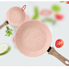 Mua Chảo đá chống dính XJ21-16cm cao cấp - Hàng chính hãng { Giao màu ngẫu nhiên }