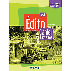 Sách học tiếng Pháp EDITO A2 - EDITION 2022-2024 - CAHIER + DIDIERFLE.APP