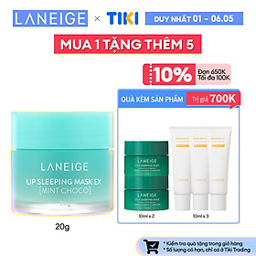 Hình ảnh Mặt Nạ Ngủ Cho Môi Laneige Lip Sleeping Mask Mint Choco EX 20g